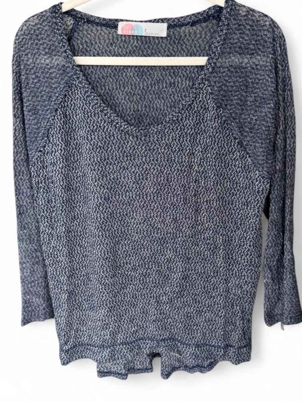 Free People lightweight knit long sleeve